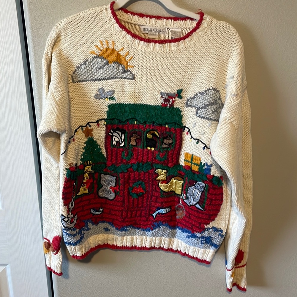 Christmas Noah’s Ark Holiday Sweater